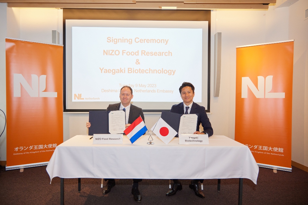 NIZO & Yaegaki signing