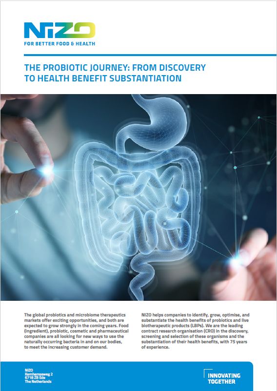 Leaflet: 'The probiotic journey: from discovery to health substantiation' 
