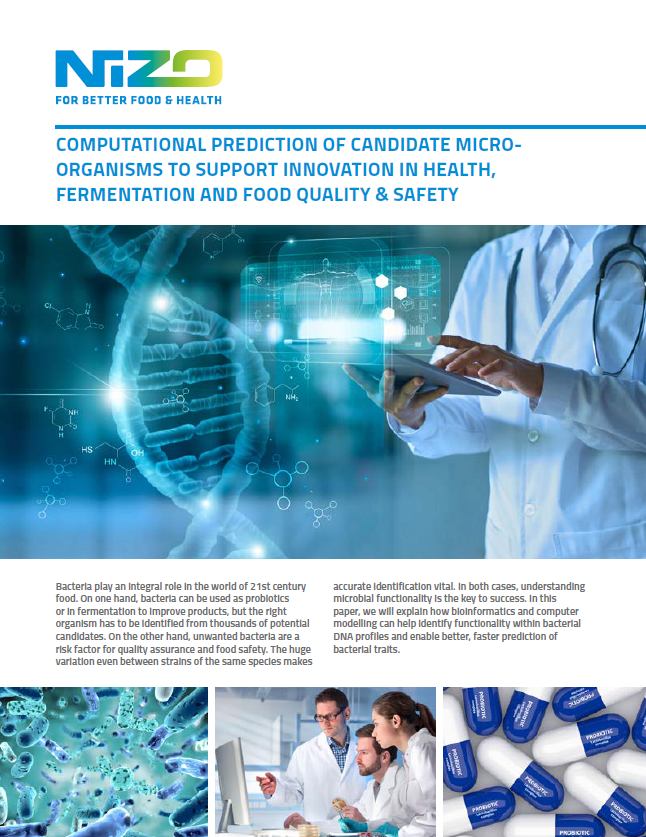 Whitepaper: 'Computational prediction of candidate micro-organisms'
