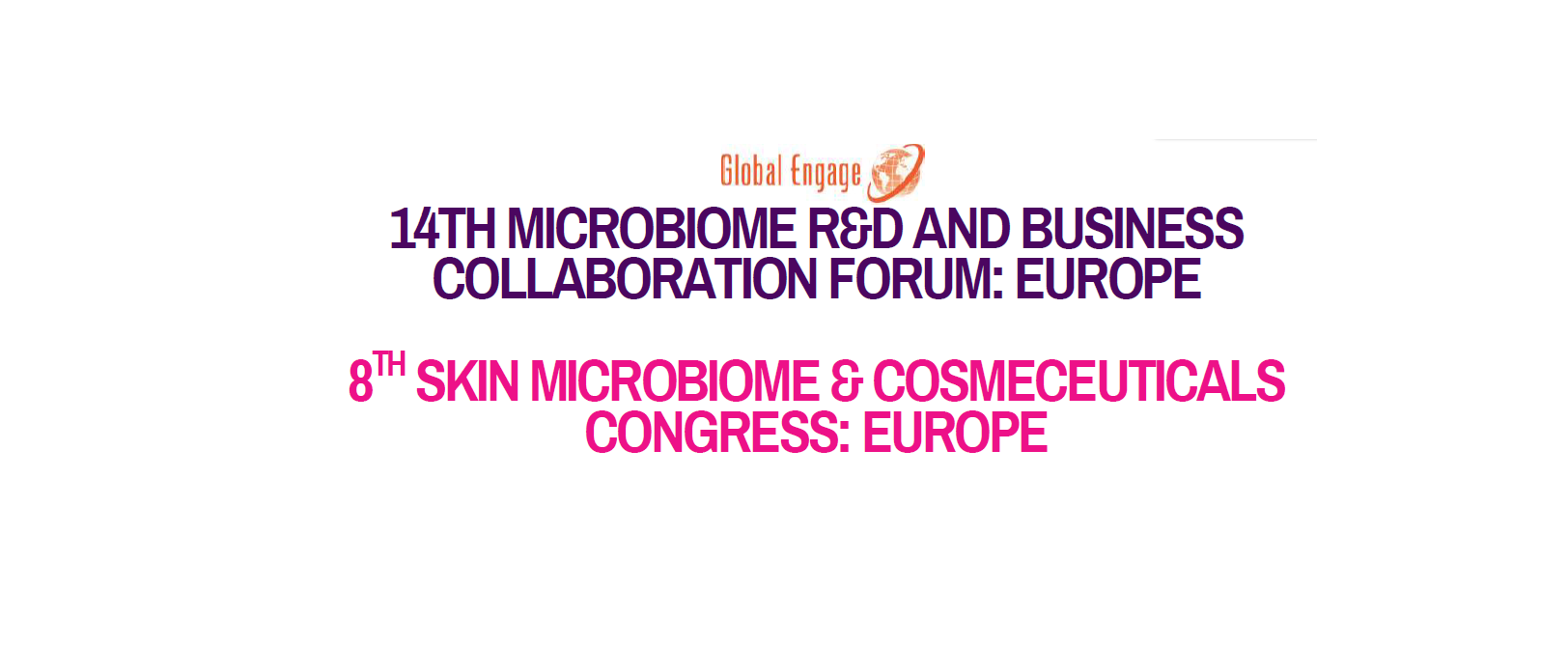 11-12 May | Join us at Microbiome R&D and  Business Collaboration Forum