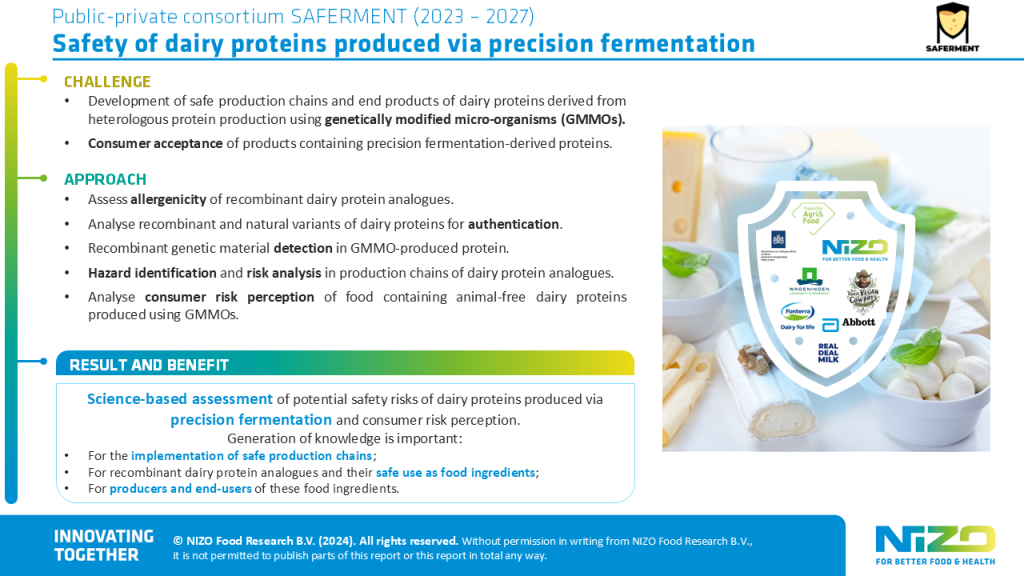 Public-private consortium SAFERMENT (2023 – 2027) case