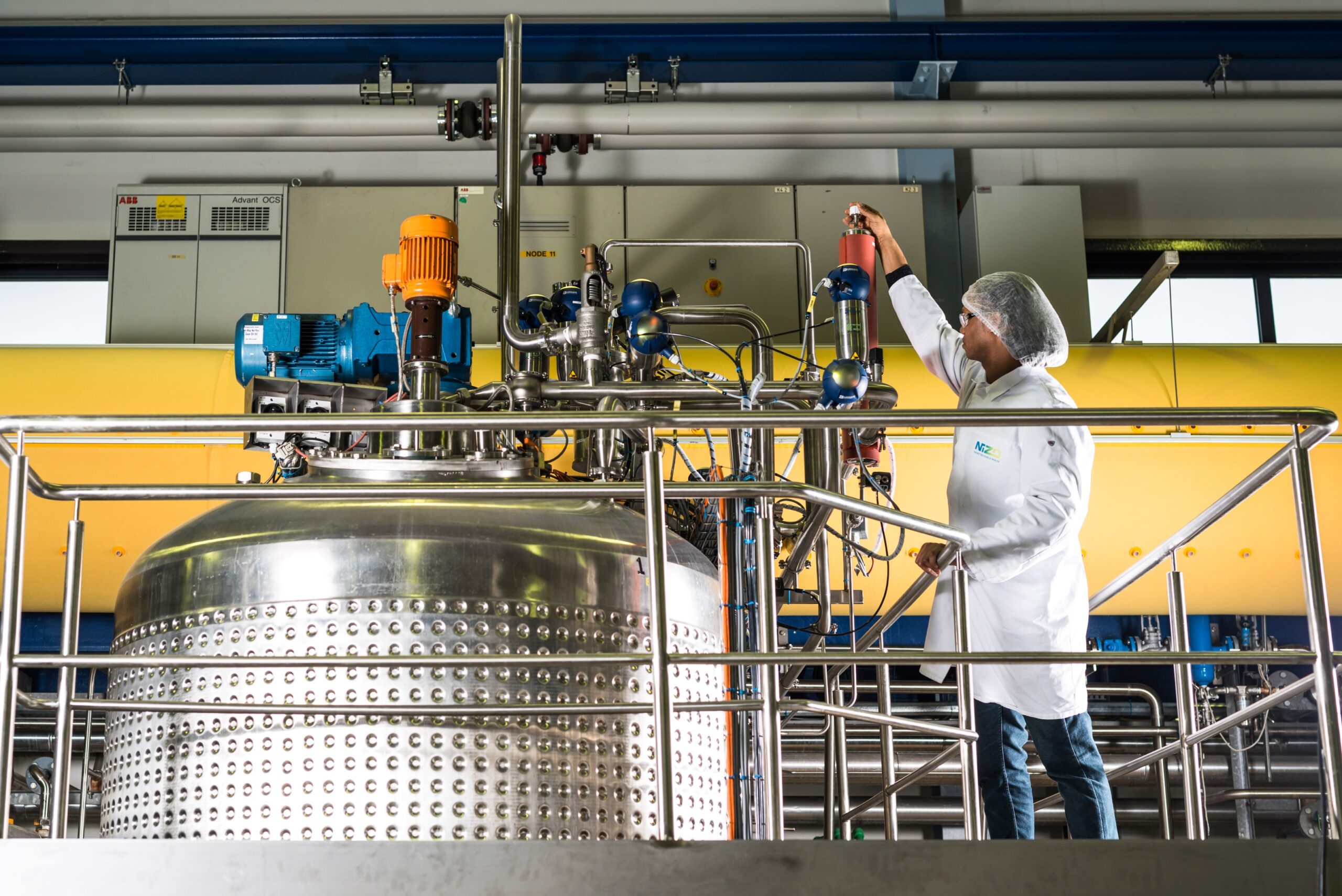 NIZO 4000l fermentor
upscaling fermentation