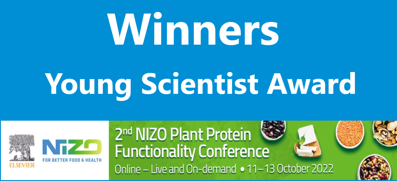 Young Scientist Award – NIZO Plant Protein Functionality Conference