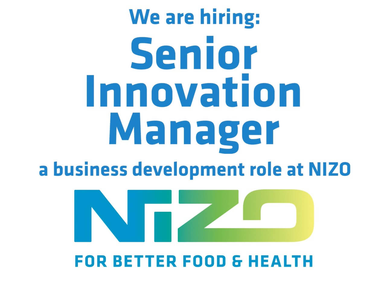 WE ARE HIRING: Senior Innovation Consultant