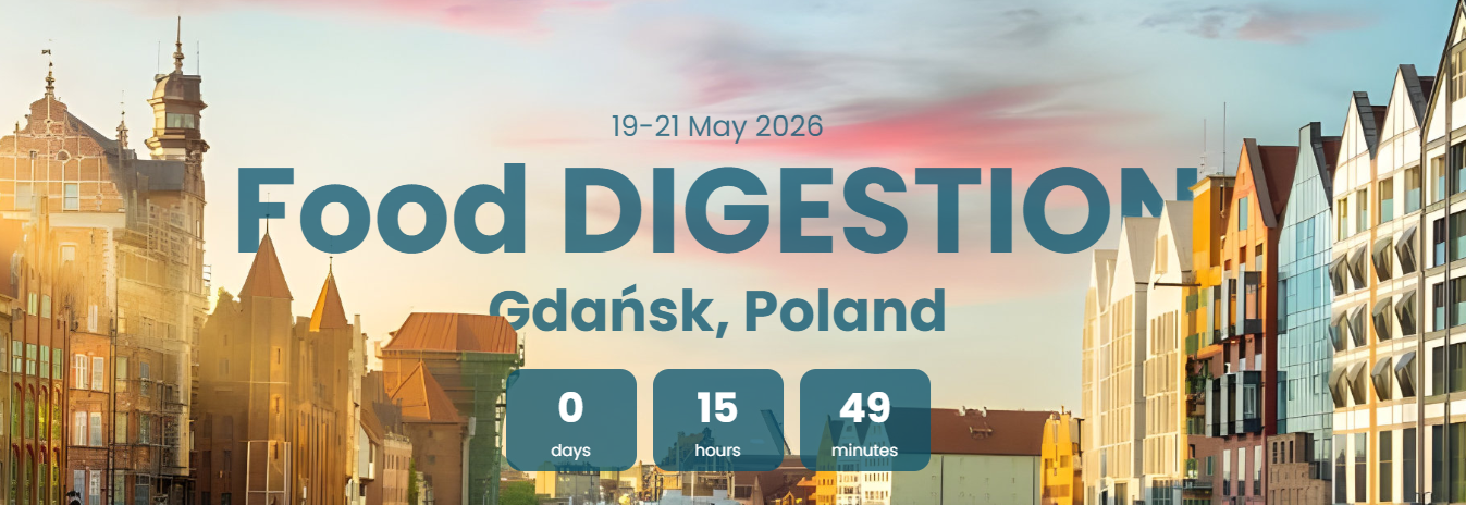 19-21 May | International Conference on Food Digestion