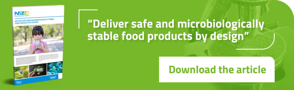 CTA Download article: Deliver safe and microbiologically stable food products by design