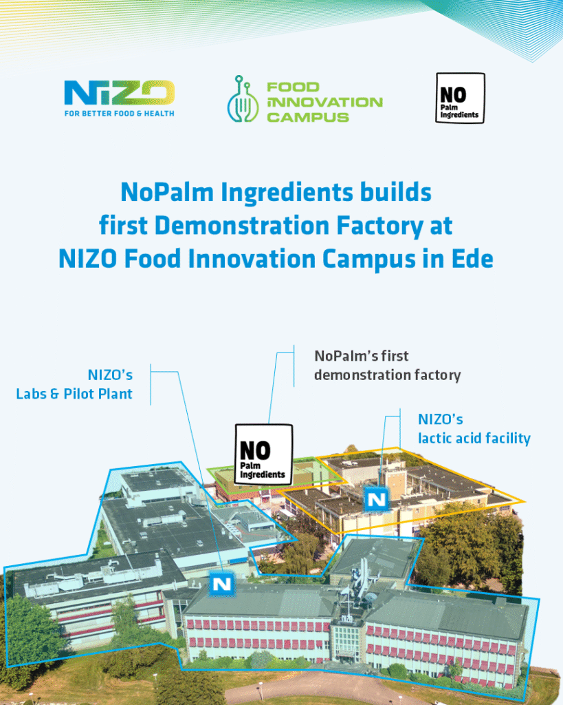 Press release NoPalm at NIZO food innovation campus